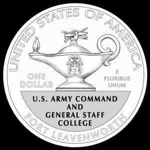 2013 $1 5-Star General Commemorative Silver Coin Reverse Design