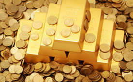 Gold and Silver Rise Slightly, US Bullion Coins Advance