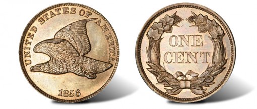 1856 FE PCGS PR65 S-9 CAC Photo Seal 1-cent