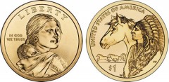 2012 Native American $1 Dollar Coin