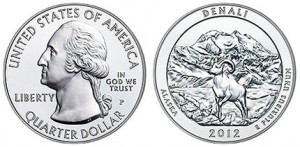 2012-P Denali National Park and Preserve Silver Uncirculated Coin