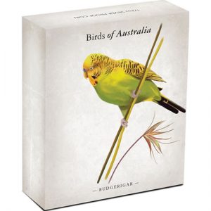 2013 Budgerigar Silver Proof Coin in Shipper