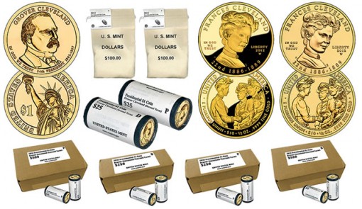 Cleveland Dollars and First Spouse Gold Coins