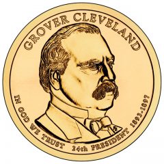 Grover Cleveland (Second Term) Presidential $1 Coin