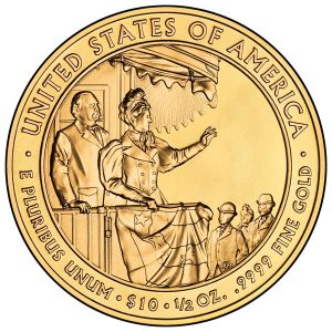 2012 Frances Cleveland (Second Term) First Spouse Gold Coin - Uncirculated Reverse