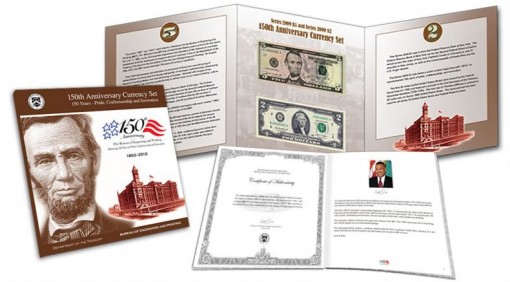 2012 Limited Edition 150th Anniversary Currency Set