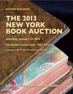 2013 New York Book Auction Catalog Cover