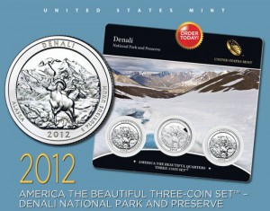 Denali Quarters Three-Coin Set