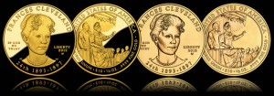 Frances Cleveland First Spouse Gold Coins for Second Term