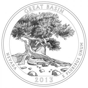 Great Basin National Park Quarter and Silver Coin Design