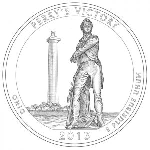 Perry's Victory and International Peace Memorial Quarter and Silver Coin Design