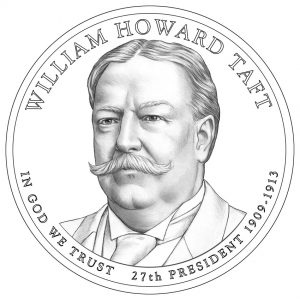 William Howard Taft Presidential $1 Coin Design