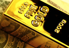 Dollar strength was among factors pressuring gold