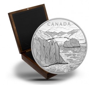 2013 $250 Canada's Arctic Landscape 1 Kilo Silver Coin