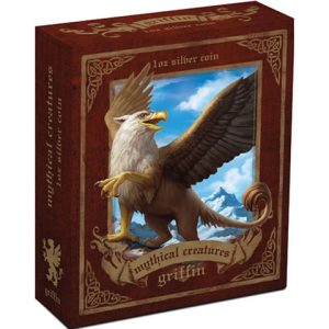 2013 Griffin Silver Proof Coin in Shipper
