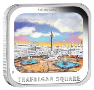 2013 Trafalgar Square Silver Proof Coin