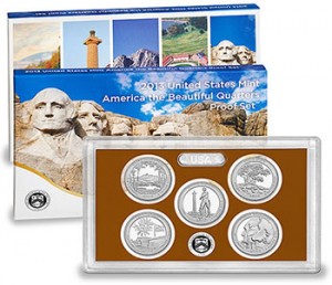 America the Beautiful Quarters Proof Set for 2013