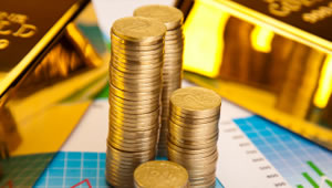 Gold Bullion Bars and Bullion Coins