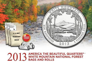 2013 White Mountain Quarters Released