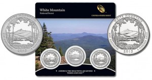 White Mountain National Forest Quarters Three-Coin Set Available