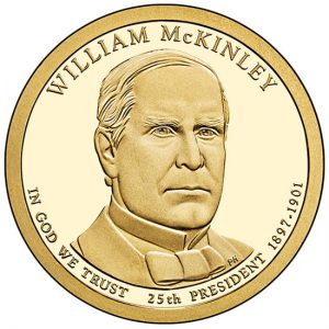 2013 for William McKinley Presidential $1 Coin