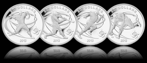 Canadian 2013 World Baseball Classic Silver Commemorative Coins