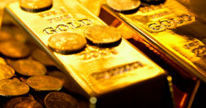 Gold bullion and gold bullion coins