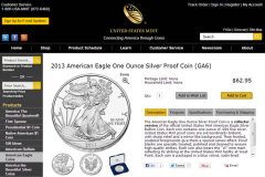 US Mint Redesigns Online Product Pages