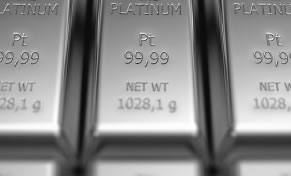 Platinum bullion bars