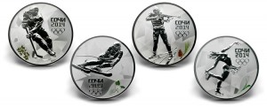 Russian Sochi 2014 Winter Olympics Commemorative Coins