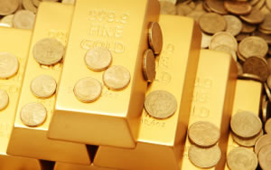 Gold, Silver Inch Up; US Bullion Coins Gain