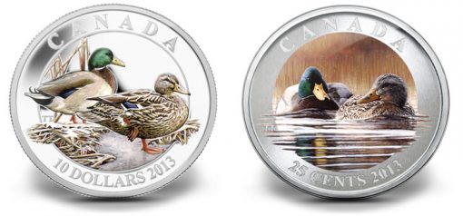 2013 Canadian Mallard Coins