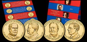 Annual 2013 Presidential $1 Coin Uncirculated Set