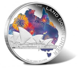 2013 Sydney Opera House 10 oz Silver Proof Coin