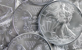 American Eagle sivler bullion coins