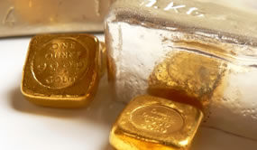 Bars of Gold and Silver