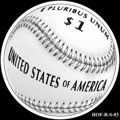 Baseball Coin Design S-03 Candidate