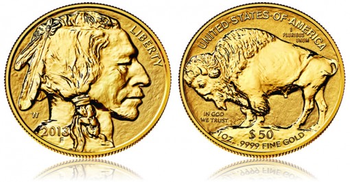 2013-W Reverse Proof American Buffalo Gold Coin
