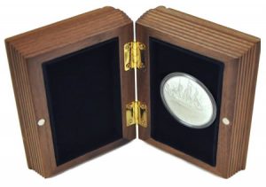 Case for coins of the The Famous Ships That Never Sailed Series