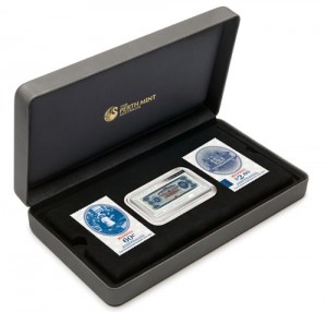 Case for Silver Proof Coin and Stamp Set