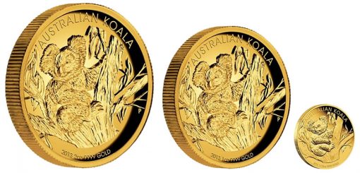 2013 Australian Koala Gold Proof Coinss