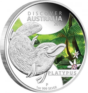 2013 Platypus Silver Proof Coin