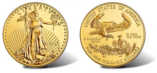 2013-W $50 Uncirculated American Gold Eagle