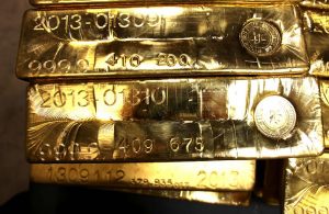 Gold Bars at West Point Mint