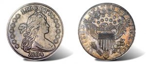 1804 Silver Dollar Anchors Heritage Platinum Night Auction in August