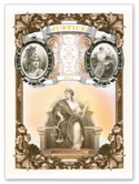 2013 Justice Intaglio Print from Ideals in Allegory Series 2013 Justice Intaglio Print from Ideals in Allegory Series