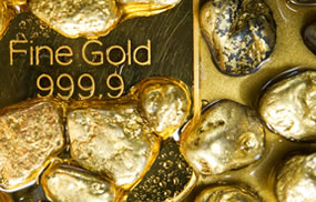 999.9 Fine Gold and Small Nuggets