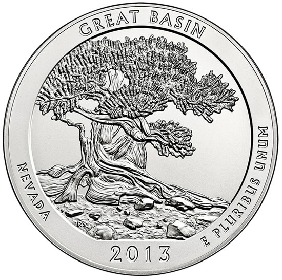 NEVADA Details about   2013-D GREAT BASIN QUARTER NATIONAL PARK UNCIRCULATED FROM MINT ROLL 