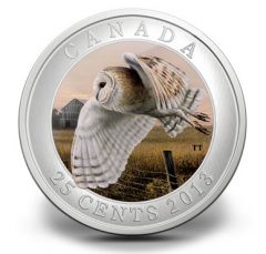 2013 Barn Owl Coin 12th in Birds of Canada Series 2013 Barn Owl Coin 12th in Birds of Canada Series