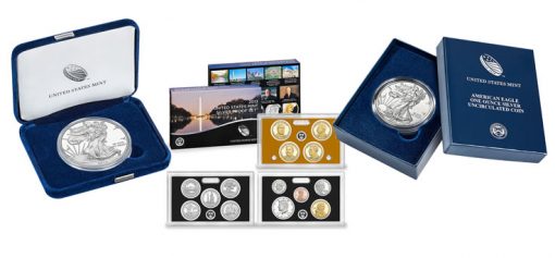 2013 American Silver Eagles and 2013 Silver Proof Set